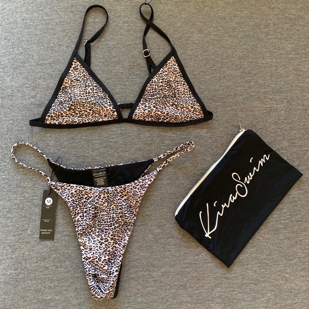 KIRASWIM cheetah bikini